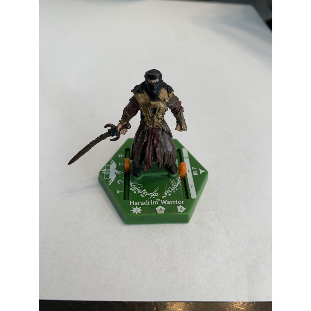 Haradrim Warrior Lord of the Rings Sabertooth LOTR Combat Hex Miniatures BS 7